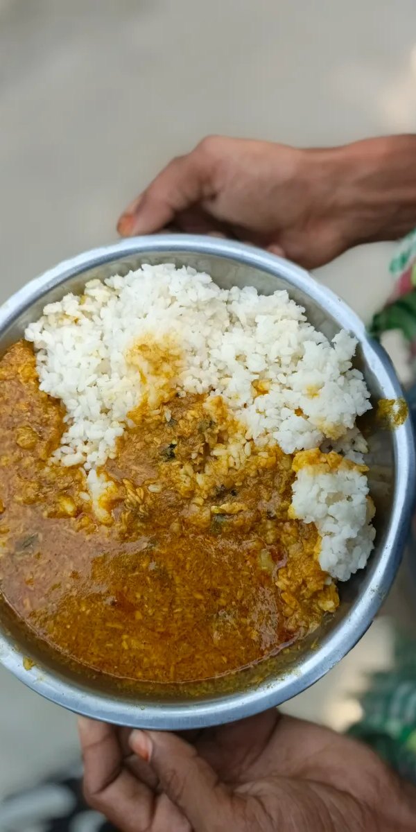 ভাত আর মাছ ঘাটা 