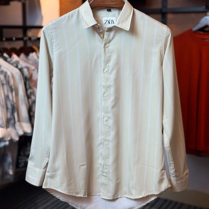 Silver White Old Money Shirt 