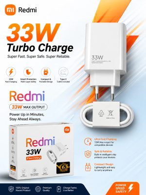 Redmi 33W Turbo Charger