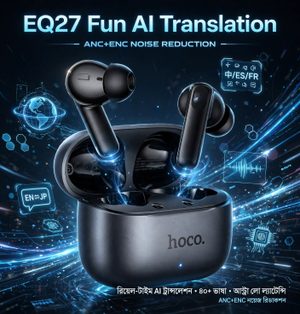 EQ27 Fun AI Translation Earbuds – ANC+ENC Noise Reduction