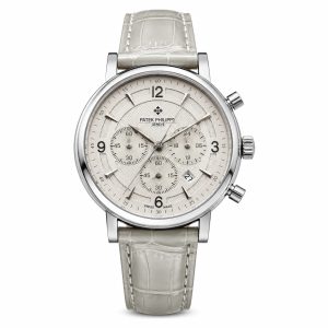 Luxury Silver Chronograph Men's Watch