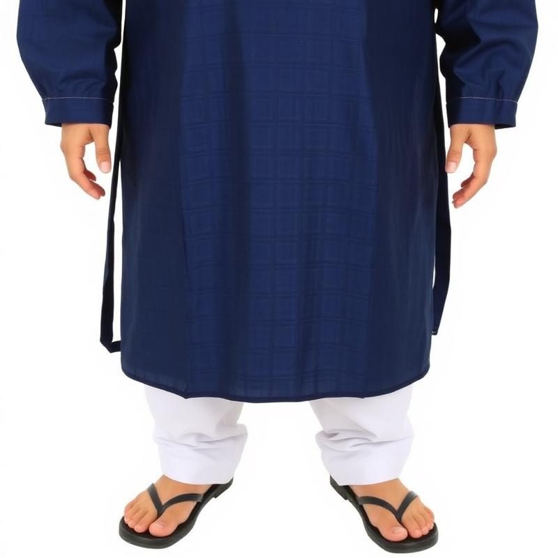 কটন পাঞ্জাবি — নেভি
