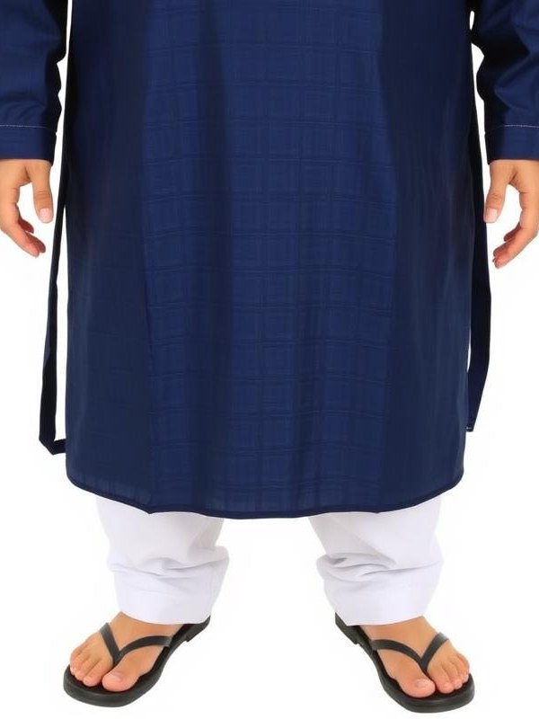 কটন পাঞ্জাবি — নেভি