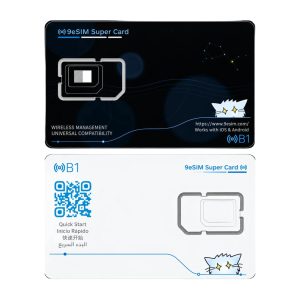 9eSIM B1 - Bluetooth Enabled Super Card